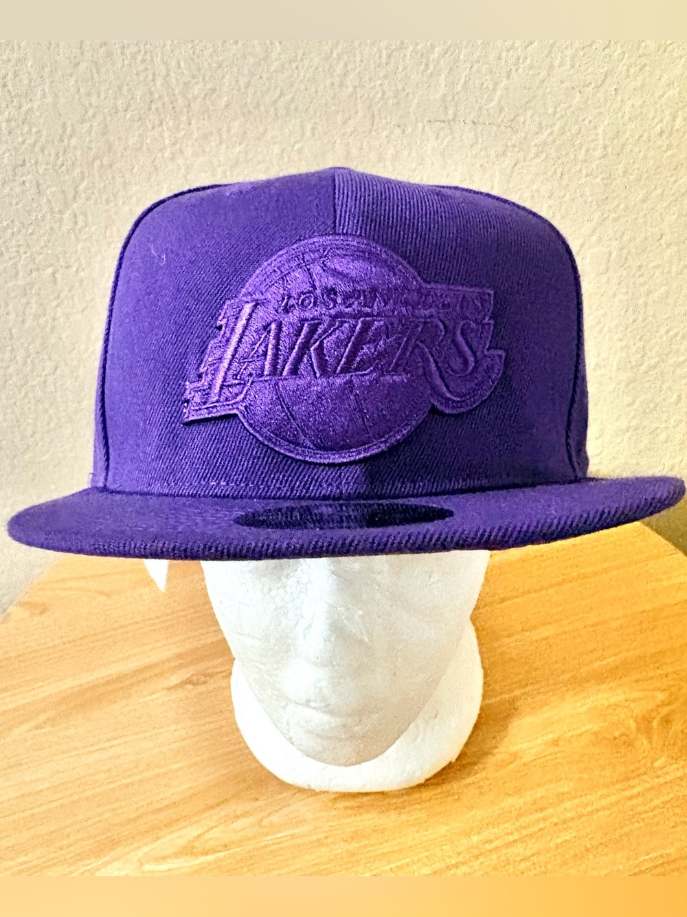Los Angeles Lakers NBA Ultra Game Basketball Snapback Hat Plum Purple Cap New
